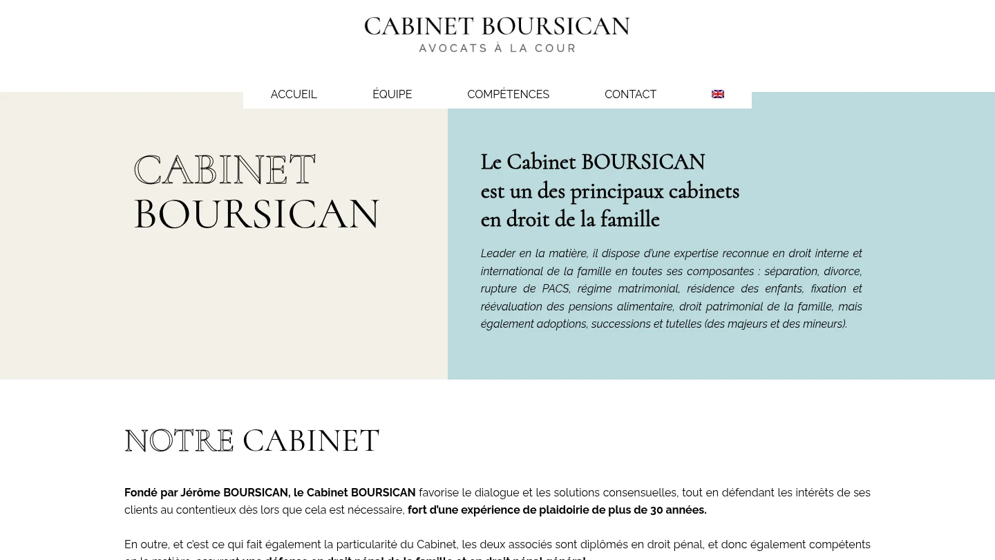 Cabinet BOURSICAN