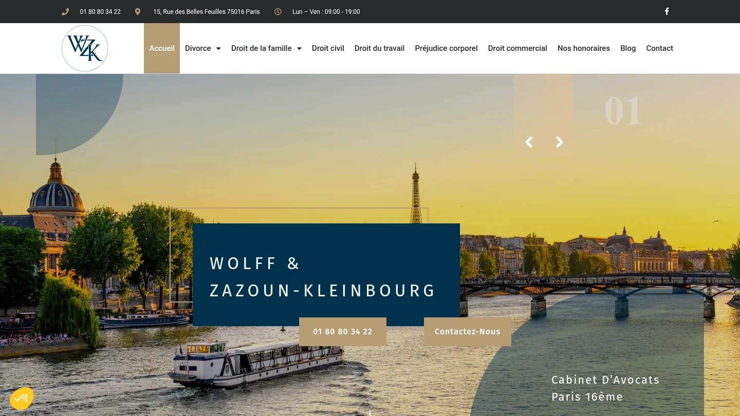 Cabinet Wolff – Zazoun-Kleinbourg