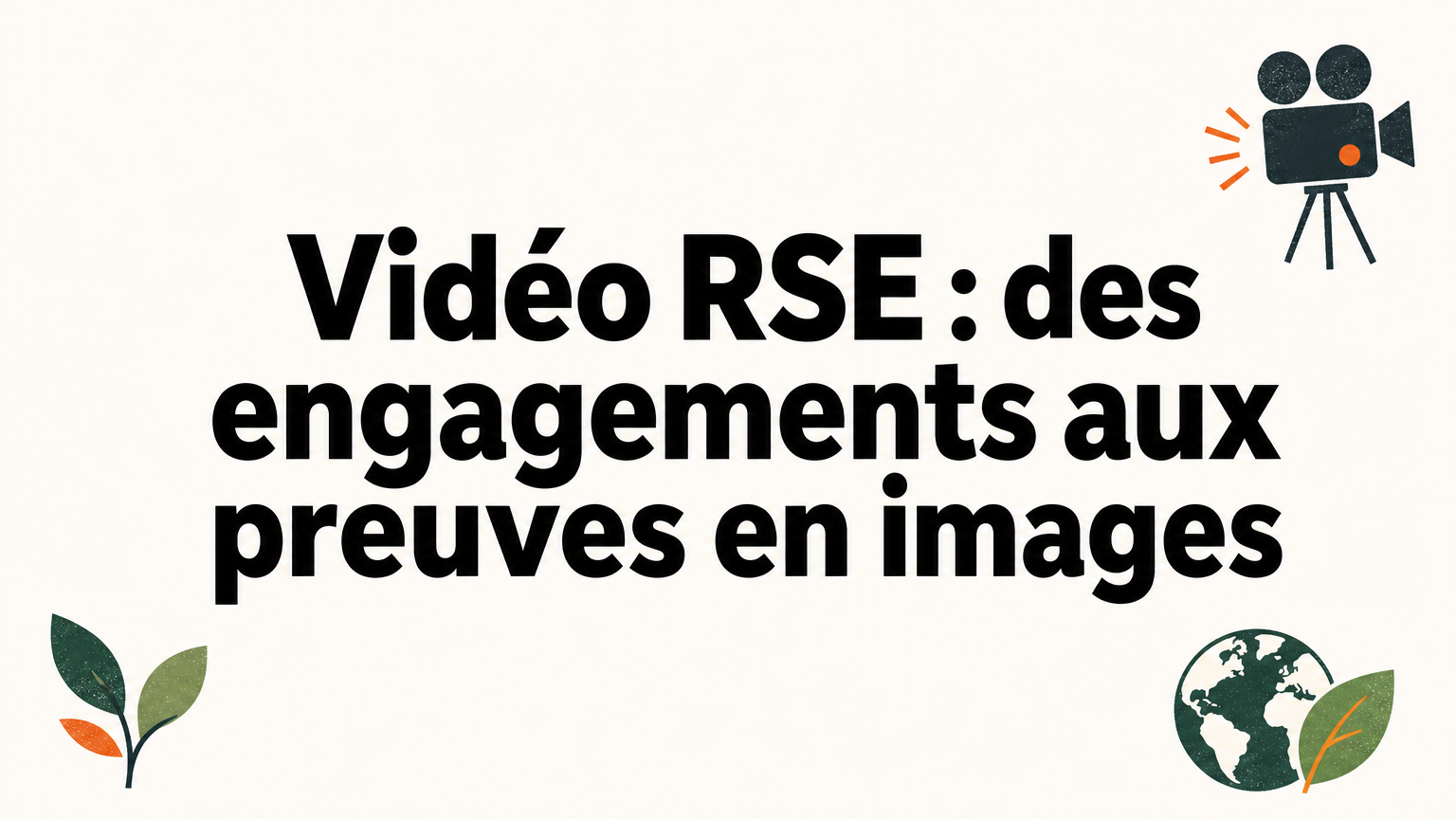 Vidéo RSE : définition, idées et conseils de diffusion