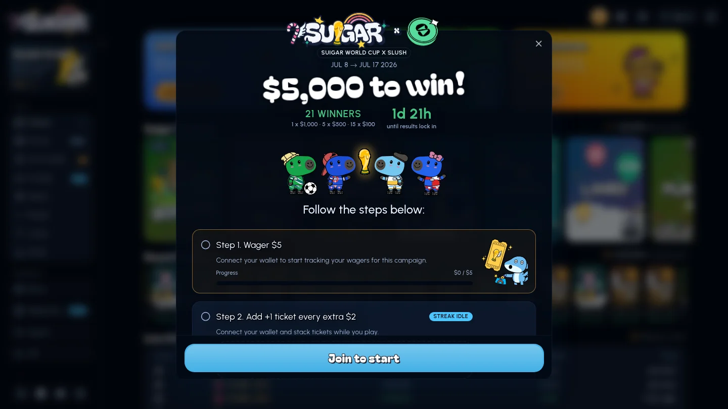 Homepage of Suigar
