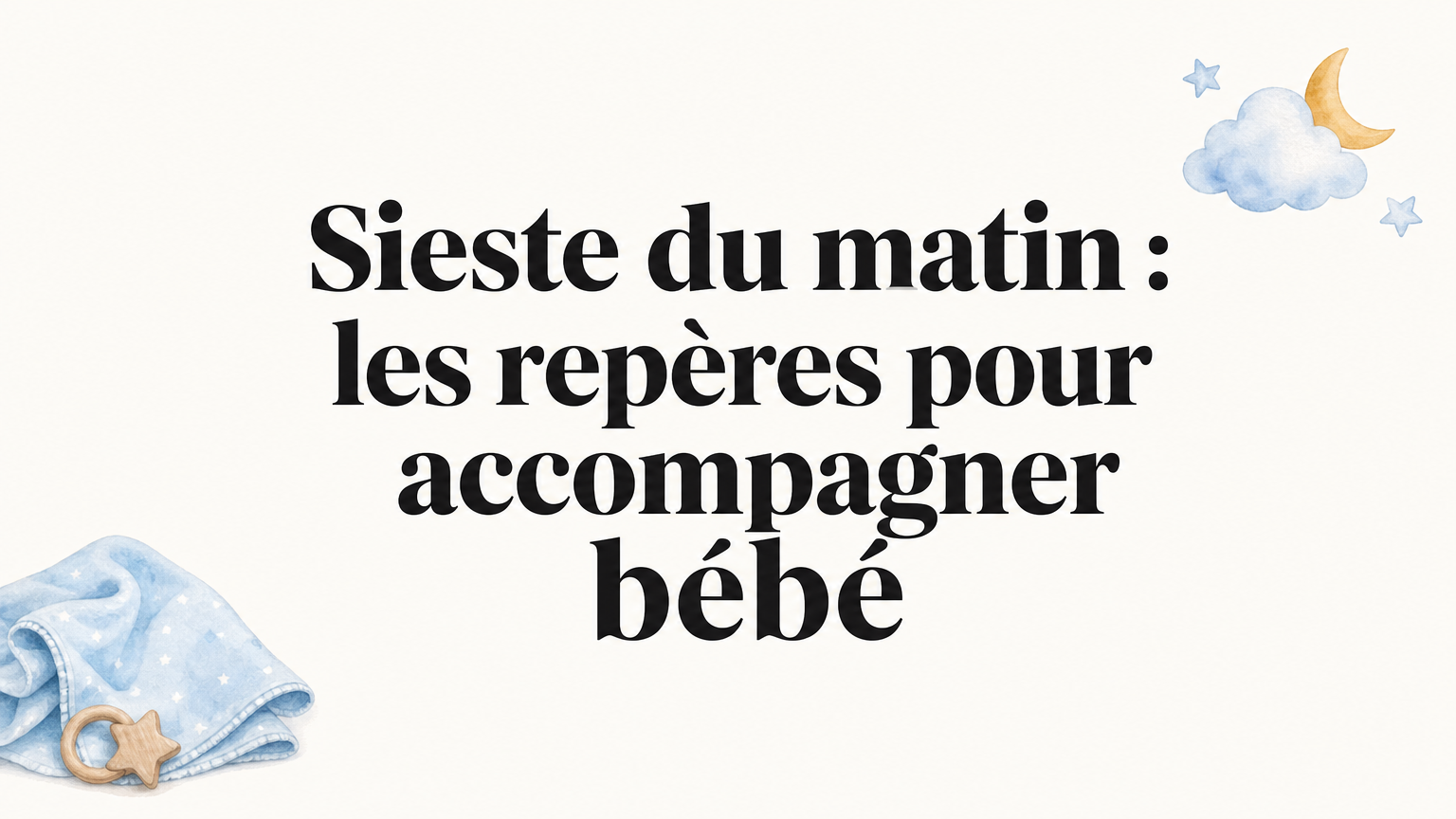 Sieste du matin : jusqu’à quel âge faut-il la conserver ?