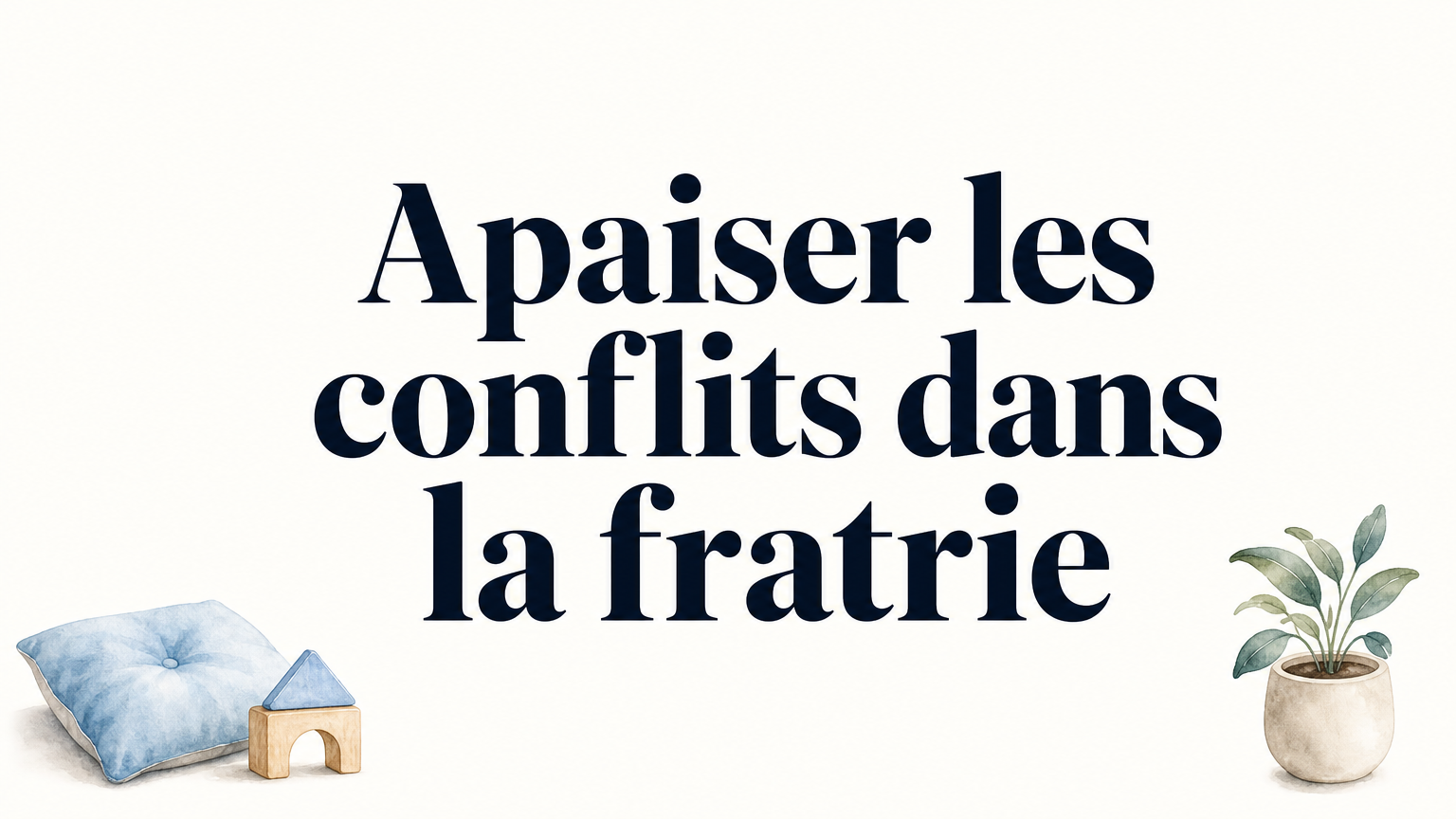 Conflits entre frères et soeurs : comment les apaiser ?