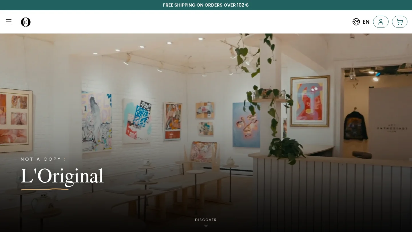 Homepage of L'Original