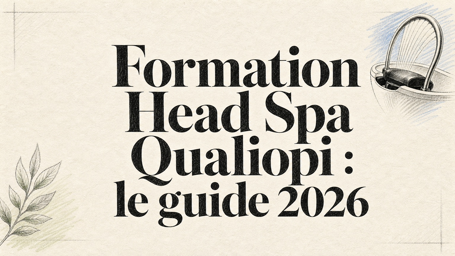Formatrice enseignant le protocole head spa à une stagiaire en centre certifié