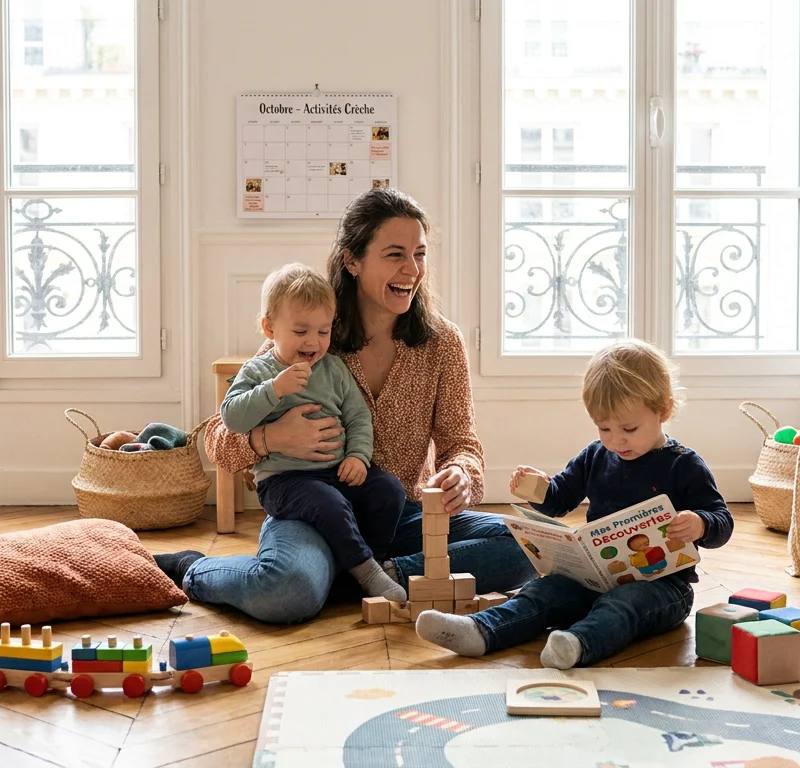 Garde partagée avec une nounou : le guide complet en France